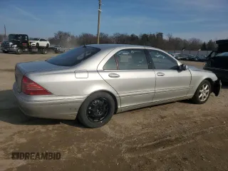 2006 Mercedes-Benz S 500 with VIN WDBNG84JX6A481931, listed as a Copart auction lot 86272004 with 69,597 mi miles and Salvage title. Bid and sale history available at DreamBid. Image 3.