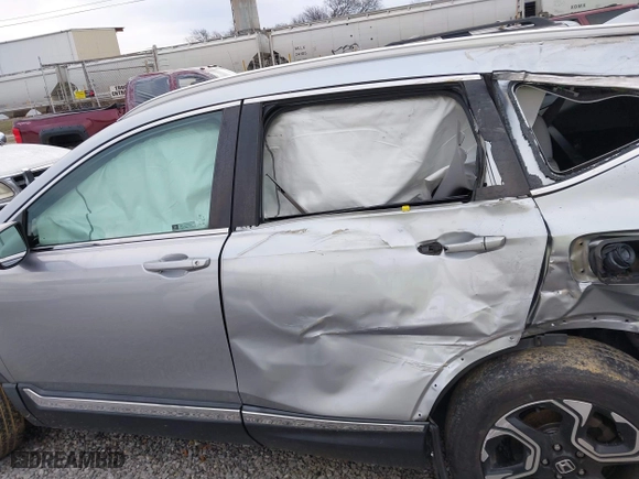 2019 Honda CR-V Touring with VIN 7FARW1H9XKE011269, listed as a IAAI auction lot 41258386 with 53,184 mi miles. Bid and sale history available at carsss.com. Image 14.