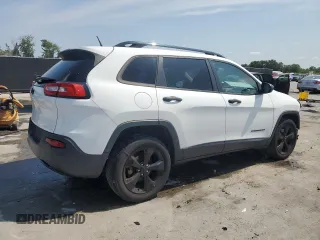 2016 Jeep Cherokee Altitude with VIN 1C4PJLAB5GW355332, listed as a Copart auction lot 55952555 with Not provided miles and Salvage title. Bid and sale history available at DreamBid. Image 3.