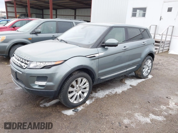 2015 Land Rover Range Rover Evoque Prestige with VIN SALVV2BG9FH024488, listed as a IAAI auction lot 41754265 with 87,714 mi miles and . Bid and sale history available at DreamBid. Image 2.