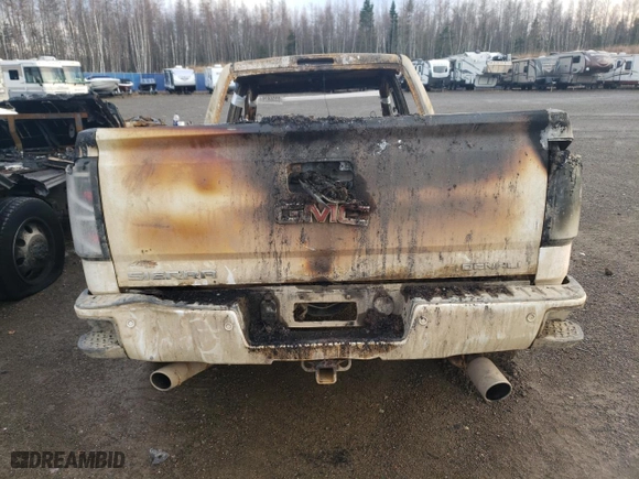 2017 GMC Sierra 1500 Denali with VIN 3GTU2PEC0HG463609, listed as a Copart auction lot 82566284 with 0 mi miles and Non Repairable. Bid and sale history available at carsss.com. Image 6.