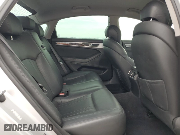 2017 Genesis G80 3.8L with VIN KMHGN4JE8HU209942, listed as a Copart auction lot 66025424 with 68,256 mi miles and Salvage Title. Bid and sale history available at DreamBid. Image 10.