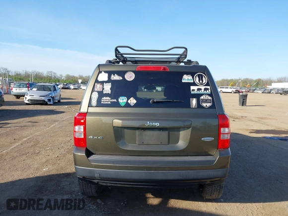 2016 Jeep Patriot High Altitude Edition with VIN 1C4NJRFB4GD581179, listed as a IAAI auction lot 42101912 with 168,254 mi miles. Bid and sale history available at carsss.com. Image 16.