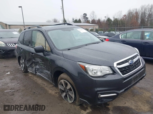 2017 Subaru Forester Premium with VIN JF2SJAEC9HG505912, listed as a IAAI auction lot 41165598 with 116,435 mi miles. Bid and sale history available at carsss.com. Image 1.