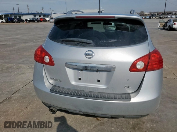 2011 Nissan Rogue SV with VIN JN8AS5MT0BW151148, listed as a Copart auction lot 45371915 with 172,373 mi miles and Salvage Title. Bid and sale history available at carsss.com. Image 6.