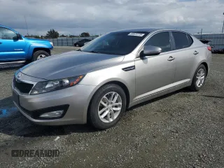 2013 Kia Optima LX with VIN KNAGM4A77D5305619, listed as a Copart auction lot 50823775 with 145,239 mi miles and Salvage Title. Bid and sale history available at carsss.com. Image 1.