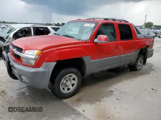 2002 Chevrolet Avalanche with VIN 3GNEK13T22G187517, listed as a Copart auction lot 64719534 with 273,421 mi miles and Salvage Title. Bid and sale history available at carsss.com. Image 1.