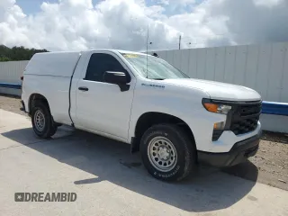 2023 Chevrolet Silverado 1500 Work Truck with VIN 3GCNAAEK5PG365248, listed as a Copart auction lot 51182355 with 161,703 mi miles and Clean Title. Bid and sale history available at carsss.com. Image 4.