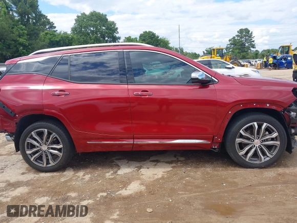 2018 GMC Terrain Denali with VIN 3GKALSEX1JL281439, listed as a IAAI auction lot 42193402 with 97,563 mi miles and . Bid and sale history available at DreamBid. Image 14.