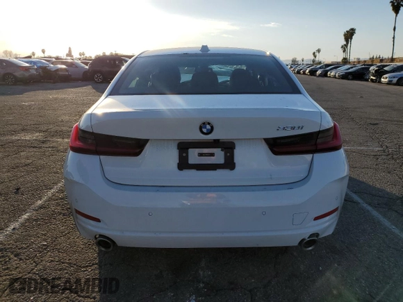 2023 BMW 3 Series 330i with VIN 3MW69FF05P8D73476, listed as a Copart auction lot 44819045 with Not provided miles and Salvage title. Bid and sale history available at DreamBid. Image 6.
