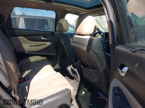 2019 Hyundai Santa Fe Ultimate with VIN 5NMS5CAA6KH075047, listed as a IAAI auction lot 41802407 with 119,063 mi miles and . Bid and sale history available at DreamBid. Image 8.