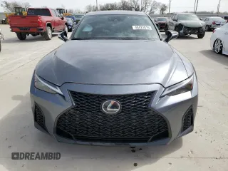 2023 Lexus IS with VIN JTHGZ1B21P5059966, listed as a Copart auction lot 48423015 with 40,384 mi miles and Salvage Title. Bid and sale history available at carsss.com. Image 5.