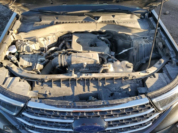 2020 Ford Explorer XLT with VIN 1FMSK8DH3LGC59123, listed as a Copart auction lot 43234435 with NaN miles and Salvage Title. Bid and sale history available at carsss.com. Image 12.