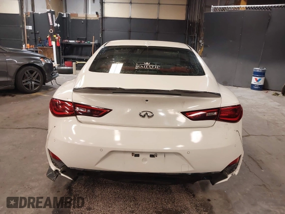 2018 Infiniti Q60 Red Sport 400 с VIN JN1FV7EL8JM631437, выставлен на аукционе IAAI как лот 42060026 с пробегом 42 810 миль миль и . История ставок и продаж доступна на DreamBid. Изображение 16.