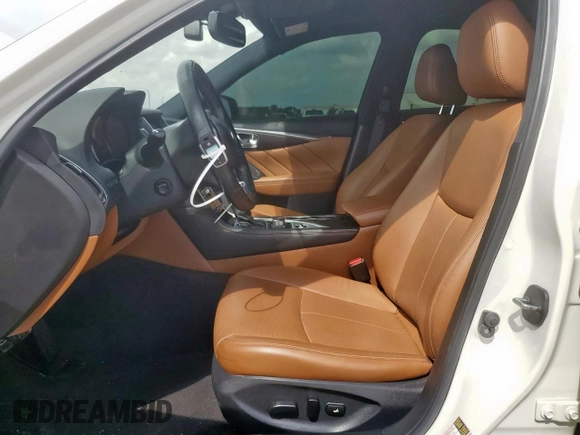 2021 Infiniti Q50 Signature Edition z VIN JN1EV7CP6MM706805, wystawiony jako Copart lot #64873545 z przebiegiem 19 038 mil mil oraz Czysty tytuł • Clean title. Historia ofert i sprzedaży dostępna na DreamBid. Obrazek 7.