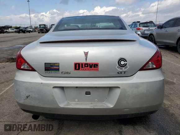 2007 Pontiac G6 GT with VIN 1G2ZH35N474186333, listed as a Copart auction lot 53851795 with 177,283 mi miles and Salvage title. Bid and sale history available at DreamBid. Image 6.