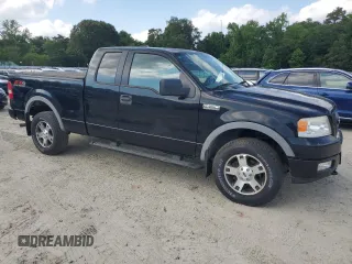 2005 Ford F-150 XLT with VIN 1FTPX14575FB50262, listed as a Copart auction lot 60167755 with 138,619 mi miles and Clean title. Bid and sale history available at DreamBid. Image 4.