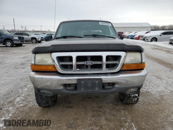 1999 Ford Ranger XL with VIN 1FTZR15V5XPC00431, listed as a Copart auction lot 44642935 with 190,407 mi miles and Salvage Title. Bid and sale history available at carsss.com. Image 5.