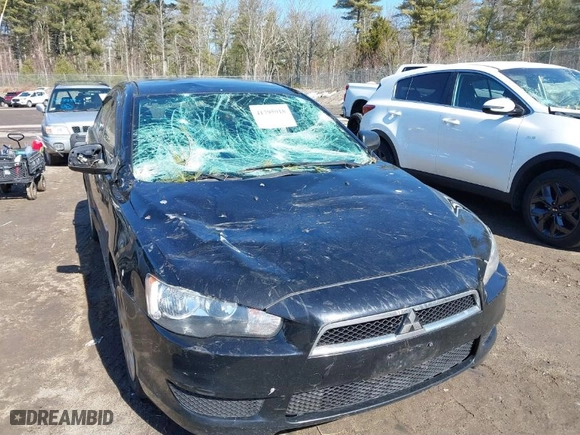 2012 Mitsubishi Lancer ES with VIN JA32U2FU1CU021566, listed as a IAAI auction lot 41795918 with 177312 miles. Bid and sale history available at carsss.com. Image 6.