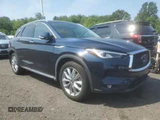 2021 Infiniti QX50 Essential z VIN 3PCAJ5CBXMF118608, wystawiony jako Copart lot #60856885 z przebiegiem 31 040 mil mil oraz Czysty tytuł • Clean title. Historia ofert i sprzedaży dostępna na DreamBid. Obrazek 4.