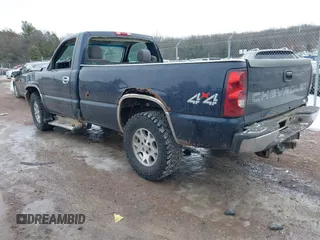 2006 Chevrolet Silverado 1500 Work Truck with VIN 3GCEK14X66G168520, listed as a IAAI auction lot 41644996 with 1 mi miles. Bid and sale history available at carsss.com. Image 3.