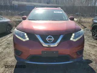 2016 Nissan Rogue SL with VIN 5N1AT2MV3GC890348, listed as a Copart auction lot 50826125 with 53,867 mi miles and Salvage Title. Bid and sale history available at DreamBid. Image 5.