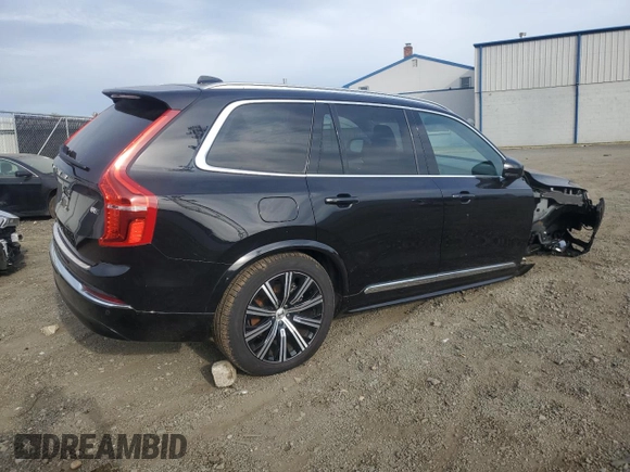 2024 Volvo XC90 Core Bright Theme with VIN YV4L12PK8R1193547, listed as a Copart auction lot 72355454 with 5,485 mi miles and Salvage Title. Bid and sale history available at carsss.com. Image 3.