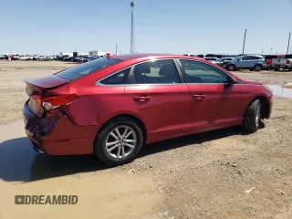 2015 Hyundai Sonata SE with VIN 5NPE24AF5FH257029, listed as a Copart auction lot 51072275 with 124,714 mi miles and Salvage Title. Bid and sale history available at DreamBid. Image 3.