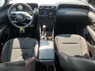 2022 Hyundai Tucson N Line with VIN KM8JF3AE4NU088612, listed as a Copart auction lot 70704614 with 28,068 mi miles and Salvage Title. Bid and sale history available at carsss.com. Image 8.