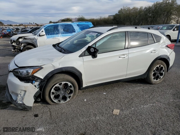 2022 Subaru Crosstrek with VIN JF2GTABC0N8249654, listed as a Copart auction lot 87324154 with 32,835 mi miles and Salvage Title. Bid and sale history available at carsss.com. Image 1.