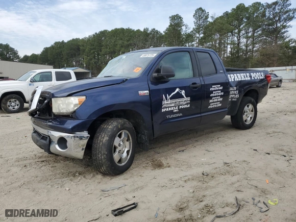 2011 Toyota Tundra 4WD Truck with VIN 5TFUY5F13BX207242, listed as a Copart auction lot 49975725 with 0 mi miles and Salvage Title. Bid and sale history available at carsss.com. Image 1.