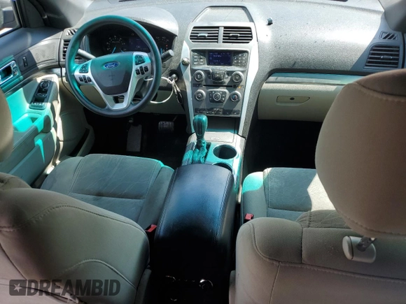 2013 Ford Explorer with VIN 1FM5K7B85DGB45989, listed as a Copart auction lot 56800695 with 187,689 mi miles and Salvage title. Bid and sale history available at DreamBid. Image 8.
