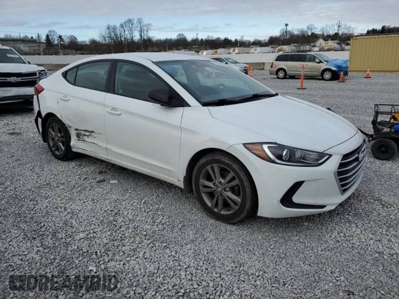 2018 Hyundai Elantra SEL with VIN 5NPD84LF9JH218041, listed as a Copart auction lot 50718655 with 120,220 mi miles and Salvage Title. Bid and sale history available at DreamBid. Image 4.