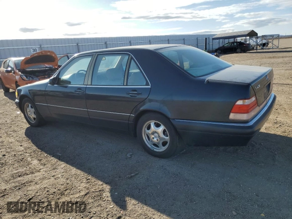 1998 Mercedes-Benz S-Class with VIN WDBGA43GXWA400256, listed as a Copart auction lot 51391515 with 63,364 mi miles and Clean Title. Bid and sale history available at carsss.com. Image 2.
