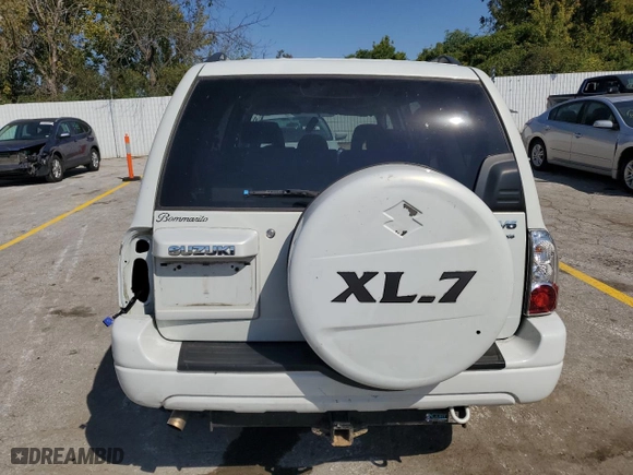 2005 Suzuki XL-7 LX with VIN JS3TX92VX54100730, listed as a Copart auction lot 74913534 with 91,838 mi miles and Salvage Title. Bid and sale history available at carsss.com. Image 6.