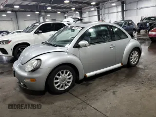 2004 Volkswagen New Beetle Coupe GLS with VIN 3VWCK31C14M417578, listed as a Copart auction lot 66537524 with 87,509 mi miles and Salvage Title. Bid and sale history available at carsss.com. Image 1.