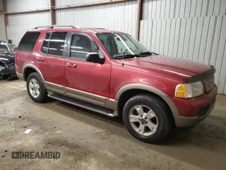 2003 Ford Explorer Eddie Bauer with VIN 1FMDU74W63UA93760, listed as a Copart auction lot 46140945 with 136,165 mi miles and Salvage title. Bid and sale history available at DreamBid. Image 4.