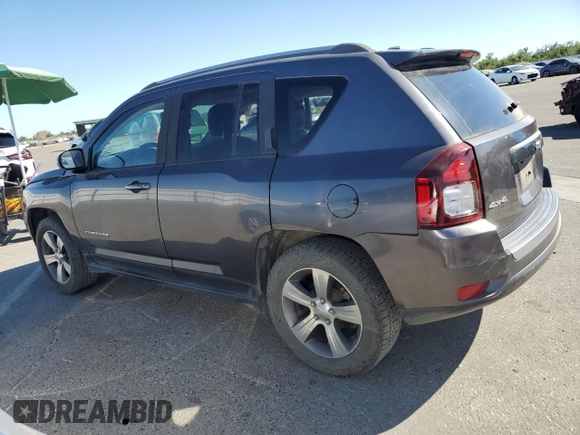 2016 Jeep Compass High Altitude с VIN 1C4NJDEB5GD697172, выставлен на аукционе Copart как лот 64477345 с пробегом 85 475 миль миль и Списание • Salvage title. История ставок и продаж доступна на DreamBid. Изображение 2.