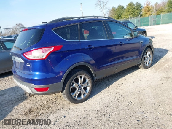 2013 Ford Escape SEL with VIN 1FMCU9HX5DUB24167, listed as a IAAI auction lot 41789266 with 130,608 mi miles. Bid and sale history available at carsss.com. Image 4.