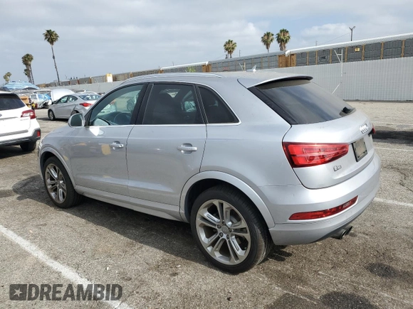 2016 Audi Q3 Premium Plus with VIN WA1BFCFS9GR014772, listed as a Copart auction lot 61780765 with 54,300 mi miles and Clean title. Bid and sale history available at DreamBid. Image 2.