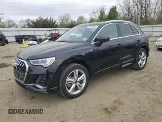 2023 Audi Q3 S line Premium with VIN WA1DECF32P1031268, listed as a Copart auction lot 53976095 with 20,891 mi miles and Salvage title. Bid and sale history available at DreamBid. Image 1.