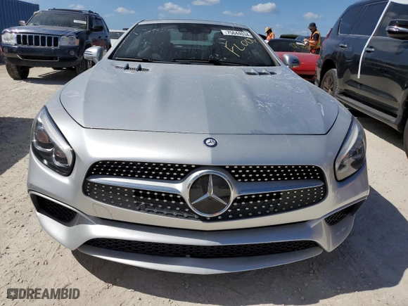 2017 Mercedes-Benz SL with VIN WDDJK7DAXHF044516, listed as a Copart auction lot 75644034 with NaN miles and Salvage Title. Bid and sale history available at carsss.com. Image 5.