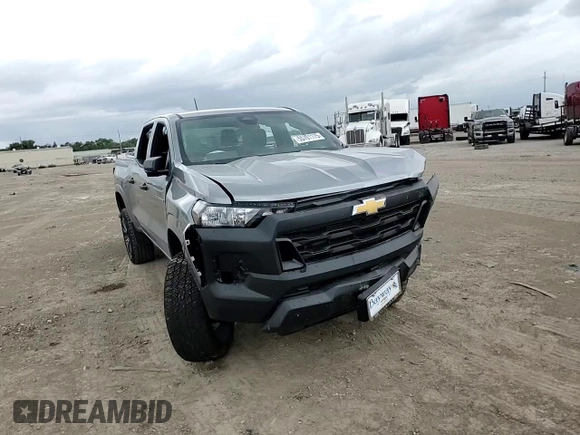 2024 Chevrolet Colorado 2WD Work Truck with VIN 1GCGSBEC7R1313626, listed as a Copart auction lot 55701175 with Not provided miles and Salvage title. Bid and sale history available at DreamBid. Image 13.