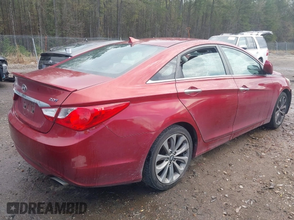 2012 Hyundai Sonata SE with VIN 5NPEC4AB3CH440001, listed as a IAAI auction lot 41869012 with 175,378 mi miles and . Bid and sale history available at carsss.com. Image 4.