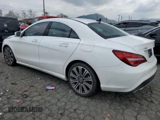 2019 Mercedes-Benz CLA with VIN WDDSJ4GB0KN761319, listed as a Copart auction lot 45034353 with 46,156 mi miles. Bid and sale history available at carsss.com. Image 2.