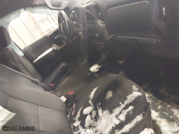 2019 Chevrolet Silverado 1500 Work Truck with VIN 1GCRYAEF3KZ303839, listed as a IAAI auction lot 41575101 with 118,556 mi miles. Bid and sale history available at carsss.com. Image 5.