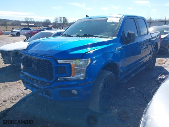 2020 Ford F-150 XL with VIN 1FTEW1E43LFA06804, listed as a IAAI auction lot 41636029 with 85,302 mi miles. Bid and sale history available at carsss.com. Image 17.