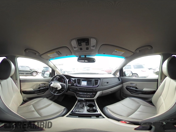 2017 Kia Sedona EX with VIN KNDMC5C11H6278098, listed as a IAAI auction lot 41581577 with 98,748 mi miles. Bid and sale history available at carsss.com. Image 18.
