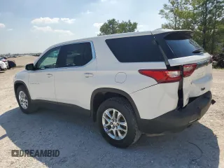 2020 Chevrolet Traverse LS with VIN 1GNERFKW8LJ298724, listed as a Copart auction lot 50510065 with 63,027 mi miles and Salvage Title. Bid and sale history available at carsss.com. Image 2.