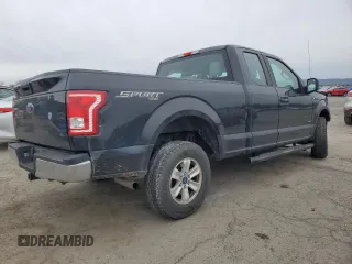 2015 Ford F-150 XLT with VIN 1FTEX1EP6FFC49275, listed as a Copart auction lot 52718955 with 135,666 mi miles and Salvage Title. Bid and sale history available at DreamBid. Image 3.